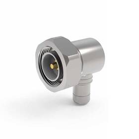 Tc-600-716m-ra-d Amphenol Times Microwave Systems 7/16 Din Male Right Angle Connector - 600 Cable