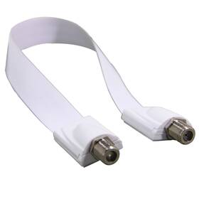 An-341 Ancable Window And Door Feed Thru Jumper Cable 1-pack 1ft 32cm F-type Femal An-341 Ancable Window And Door Feed Thru Jumper Cable 1-pack 1ft 32cm F-type Femal