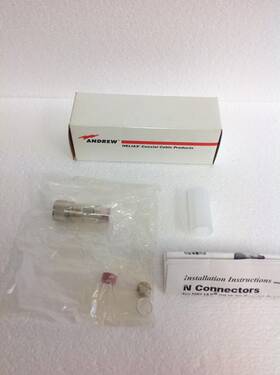 F2pnm-c Andrew New Heliax Coaxial Cable N Male Connector With Installation Sheet