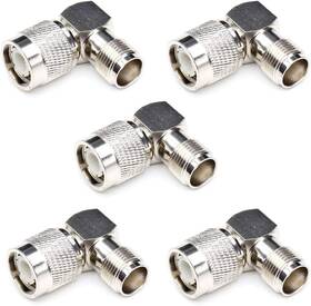Anhan 445043734773 Right Angle Tnc Male To Female Adapter Rf 90 Degree Coax Connector L Type Co