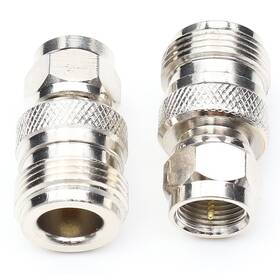 Anhan 615517091658 N Type Female To F Male Adapters Connect Coax Cable Anhan 615517091658 N Type Female To F Male Adapters Connect Coax Cable