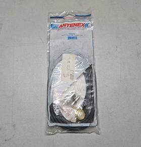 Pl-259 Antenex Mb8ps 3/4 Inch Hole Nmo Brass Mount With 17ft Rg58a/u Cable And Solder Uhf