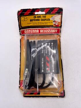 Antenna Specialists Ascr133 Coupler Convert Black For Cb And Am/fm Radios