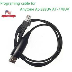 Usb-at-5888uv Anytone Usb Programming Cable For At-588uv At-778uv Car Mobile Radio