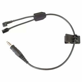 Armorwerx 804084811596 Armormason Y-cable Boom Harness Assembly With Peltor Comtac