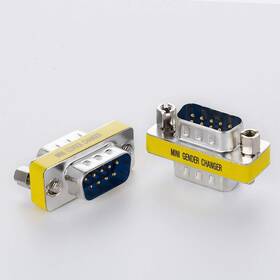 Arnorin 669591723998 Db9 Gender Changer Serial Rs232 Male To Mini Adapter/coupler Pack Of 2 Arnorin 669591723998 Db9 Gender Changer Serial Rs232 Male To Mini Adapter/coupler Pack Of 2