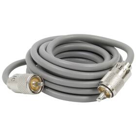 302-10274 Astatic 631922102741 9ft Rg8x Coaxial Cable Cb Coax Pl259 Male To Ant