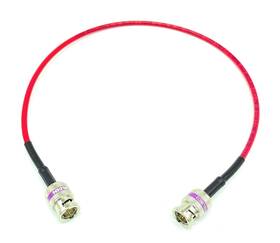 4855r Av-cables 682550915692 12g 4k Hd Sdi Bnc - Cable Belden Mini Rg59 1.0ft Red