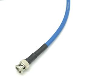 Av-cables 700443884365 2ft Rg6 Precision Hd Sdi Bnc Cable - Blue