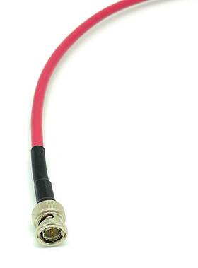 1505a Av-cables 700443886741 50ft 3g/6g Hd Sdi Bnc Cable Belden Rg59 - Red