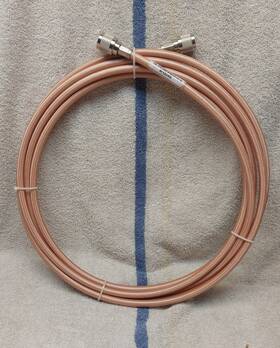 570000580 Axcelis Nos Approx. 17 Foot Rg-393 Coax With High Power Hn Connector