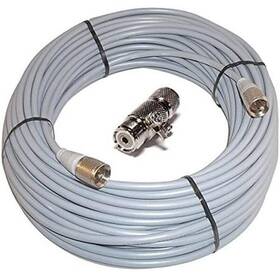 8x-100-pl-pl-a Bandit Workman Rg8x 100ft Coax Cable Pl-259 Plug To