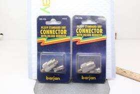 300-434 Barjan 020126004362 2 Pl-259 Uhf Double Female Connector For Cb/ham Radio 300-434 Barjan 020126004362 2 Pl-259 Uhf Double Female Connector For Cb/ham Radio