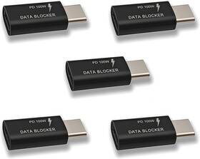 Basecolors 760689719272 5 Pack Usb C Data Blocker Protect Against Juice Jacking.usb Only Basecolors 760689719272 5 Pack Usb C Data Blocker Protect Against Juice Jacking.usb Only