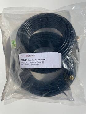 Isd934 Beam Inmarsat 18.5m/60.7ft Active Antenna Cable Kit