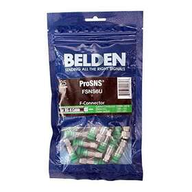 Fsns6u Belden 845671002690 Prosns Universal F Connectors For Rg6/rg6q Cable 25 Pack Fsns6u Belden 845671002690 Prosns Universal F Connectors For Rg6/rg6q Cable 25 Pack