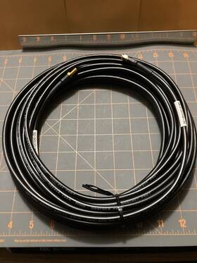 Gik-47-extend-cbl Belden New 47ft Coaxial Cable Antenna Extension-glk-1700-belden-780-8a-rf240-6ghz-50-ohm