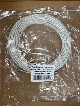 Hdsdi-bnc-m-m-75-plenum Belden Ptzoptics 3g/hd-sdi-bnc-m-m-75-plenum-belden