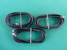 Kc-59-128 Belden & Kings Kc 3 Vintage 12ft 8241 Rg-59/u 75 Ohms Coaxial Cable With Bnc Connectors Kc-59-128 Belden & Kings Kc 3 Vintage 12ft 8241 Rg-59/u 75 Ohms Coaxial Cable With Bnc Connectors