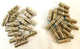 Tbcf81 Belden And Kf81 Precision Female Splice Connector 2ghz - Quantity Of 28