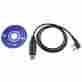 Usb-usb-02 Bf-f8 Baofeng Usb Programming Cable For Radio Uv-5r Two Way W Driver Cd 701980781179