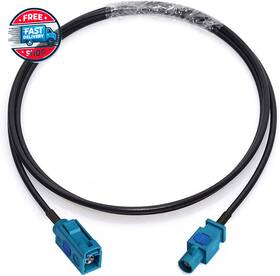 Bingfu 313029626688 Fakra Z Female To Male Vehicle Antenna Extension Cable 1m 3 Feet For Car