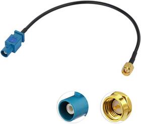 Bingfu 711181189551 Fakra Z Male To Sma Vehicle Antenna Adapter Cable 30cm 12 Inch For C Bingfu 711181189551 Fakra Z Male To Sma Vehicle Antenna Adapter Cable 30cm 12 Inch For C