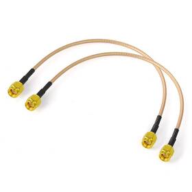 Rg316 Bingfu 790404672773 Sma Male To Coaxial Jumper Cable 15cm 6 Inch 2pack For Lna Low