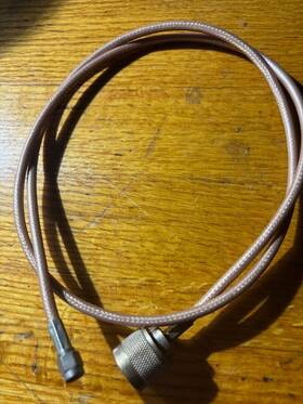 Ac-n01sp-s01sp-l19-200 Bingfu 2 Used N Type Male To Sma Ksr195 Antenna Adapter Coaxial Pigtail Cable 3ft