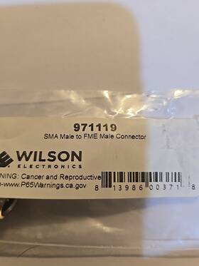 Ad-f02sp-s01sp-44bs00 Bingfu Fme Male To Sma Antenna Connector Adapter For Trucker Wilson Signal Ad-f02sp-s01sp-44bs00 Bingfu Fme Male To Sma Antenna Connector Adapter For Trucker Wilson Signal