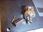 Upl220 Bnc Male Full 75 True Ohm Coaxial 50 Crimp Connector Trompeter