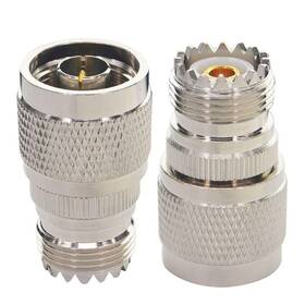 So-239 Boobrie 757255174450 N Male To Uhf Female Connector So239 Jack N-type Rf Coaxial Coax Ca