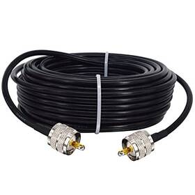 Pl259 Boobrie 990708698379 Upgraded Uhf Cable 49.2ft Male To Cb Coax Low Loss Pl259 Boobrie 990708698379 Upgraded Uhf Cable 49.2ft Male To Cb Coax Low Loss