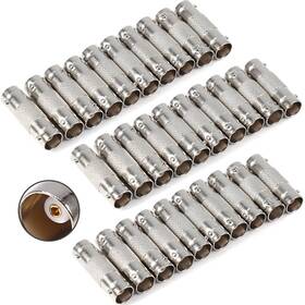 4351894752 Branded Bnc Connector Pack 30pcs Female To Straight Coupler Adapter For Cctv 4351894752 Branded Bnc Connector Pack 30pcs Female To Straight Coupler Adapter For Cctv