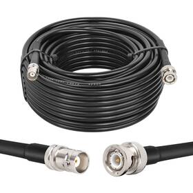Rg8x-bnc-jk Branded Bnc Male To Female Coaxial Cable 50 Ohm Rg8x Coax 50ft Black Rg8x-bnc-jk Branded Bnc Male To Female Coaxial Cable 50 Ohm Rg8x Coax 50ft Black