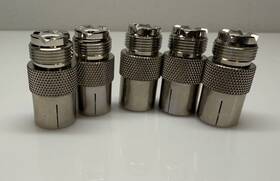 Pl-259 By W5swl 721405427734 Lot Of 5 Push-on Uhf Male Quick Connector To Female Pl-259 By W5swl 721405427734 Lot Of 5 Push-on Uhf Male Quick Connector To Female