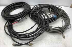 8xf-25g Ca Lot Of 4 Coax Cable Coaxial Ham Radio 8xf-25g Ca Lot Of 4 Coax Cable Coaxial Ham Radio
