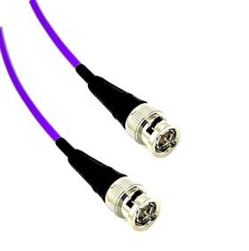 Rg59 Cable Evolution 737547720978 12g Hd Sdi Mini - Bnc To 3 Feet Violet