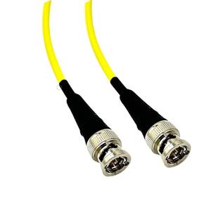 Rg59 Cable Evolution 737547721418 12g Hd Sdi Mini - Bnc To 1.0 Feet Yellow