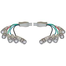 10b1-07106 Cable Wholesale 6ft 5 Bnc Male To Video Double Shielded