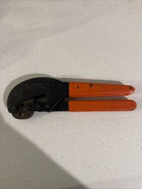 Cr589 Cablematic Cr596 Coax Crimp Tool And Connector Usa Utility Corp