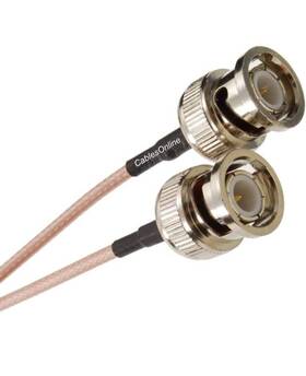 Rf-bc150 Cablesonline 50ft. Bnc Male To 50-ohm Rg316 Coax Low Loss Rf Cable Rf-bc150 Cablesonline 50ft. Bnc Male To 50-ohm Rg316 Coax Low Loss Rf Cable