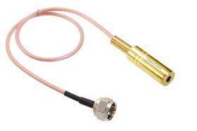 Cablesonline Rf-f35xx F-type Male To 3.5mm Ts Female 50 Rg316 Coax Jumper Rf Cable