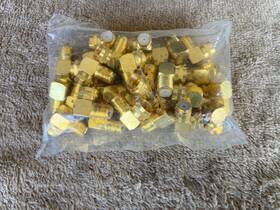 Rf-m103-6 Cablesonline 28 Pack Sma Male To Female Right Angle 90-degree Adapter With Gold Plated Contacts