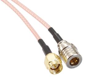 Rf-mq1xx Cablesonline Qma Male To Sma 50-ohm Rg316 Coax Low Loss Jumper Rf Cable