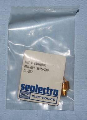 50-627-9875-310 Cannon Sealectro 50pc Rg316 Sma Bulkhead Jack 50 Dc To 18ghz
