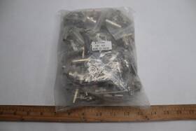W-ct5066 Cantek 100-pk Male To Female Bnc Connectors