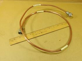 67810 Ce Precision N Type Male Semi Rigid Copper Rf Coaxial Cable 44 Inch Long