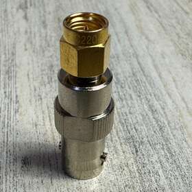 C2204 Centricrf Sma Male To Bnc Female Adapter 4ghz Vswr 1.2 Brass C2204 Centricrf Sma Male To Bnc Female Adapter 4ghz Vswr 1.2 Brass