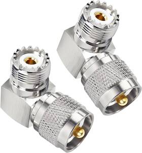 Cess 313028177143 Uhf Right Angle Adapter L Shape 90 Degree Rf Coax Connector For Cb Radio N